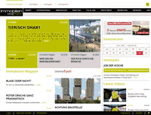 Tablet Screenshot of immobilien-magazin.at